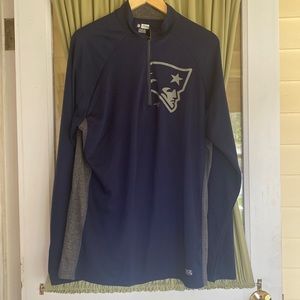 NFL patriots quarter zip